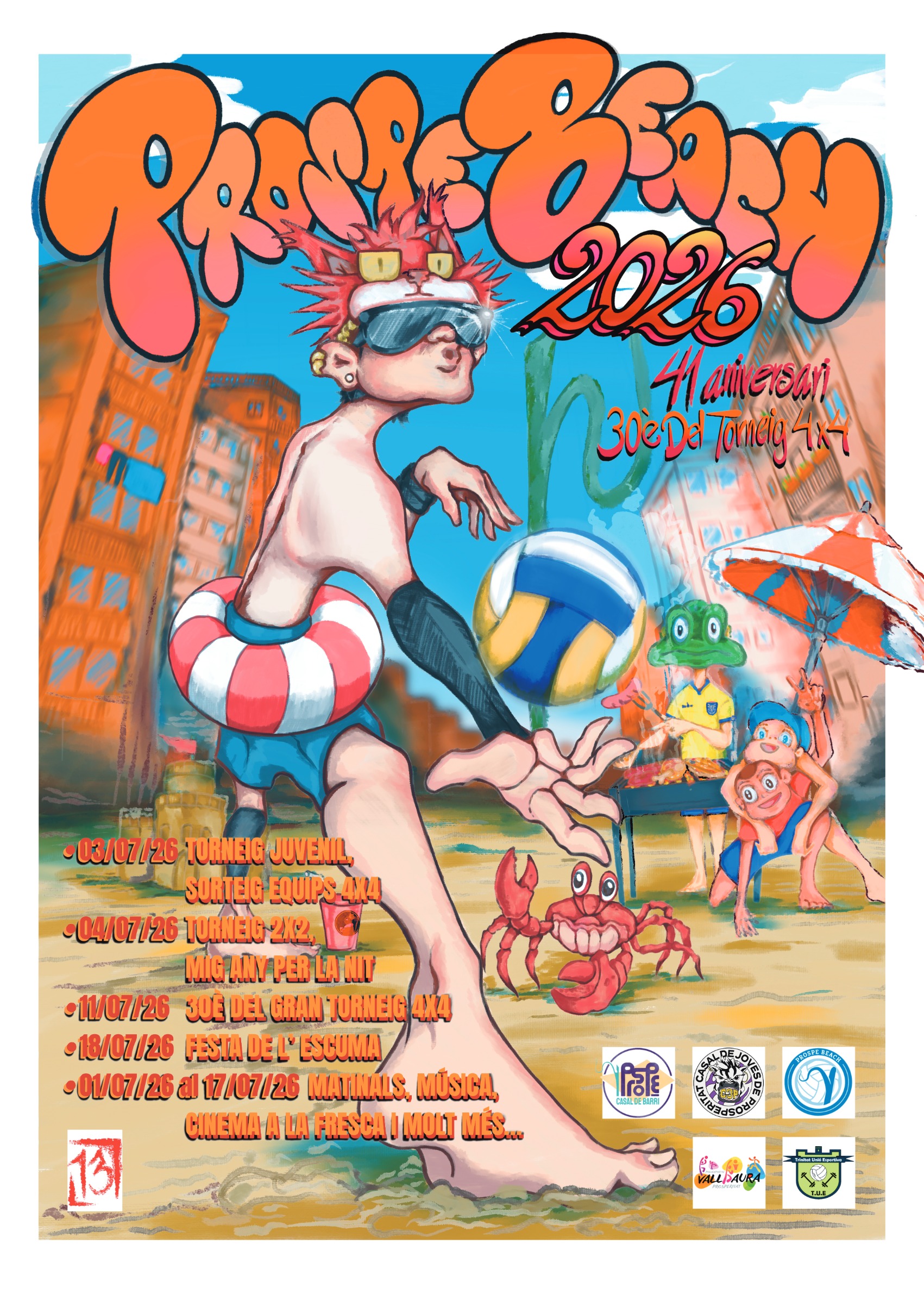Cartell Prospe Beach 2025